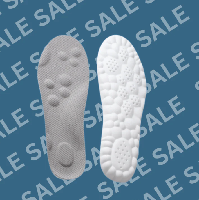 4D Cushioning Insoles – Ultra Soft, Anti-Fatigue, Thick Comfort Shoe Pads