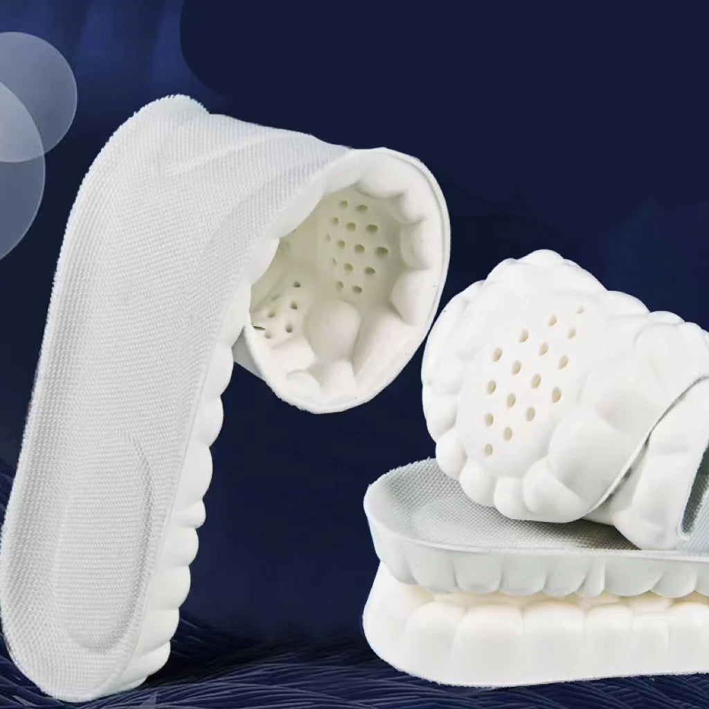 4D Cushioning Insoles – Ultra Soft, Anti-Fatigue, Thick Comfort Shoe Pads