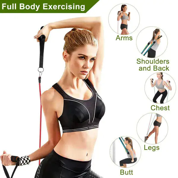 11Pcs Resistance Bands Fitness set